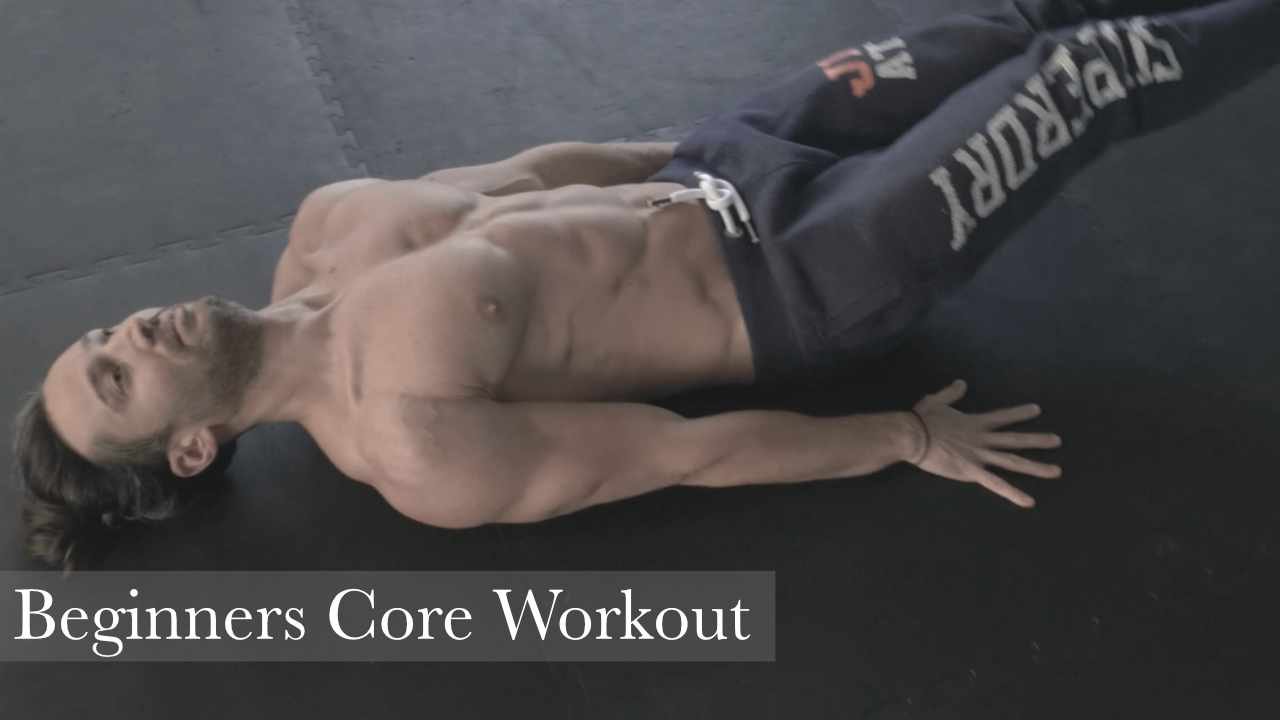 Beginners Core Workout no equipment
