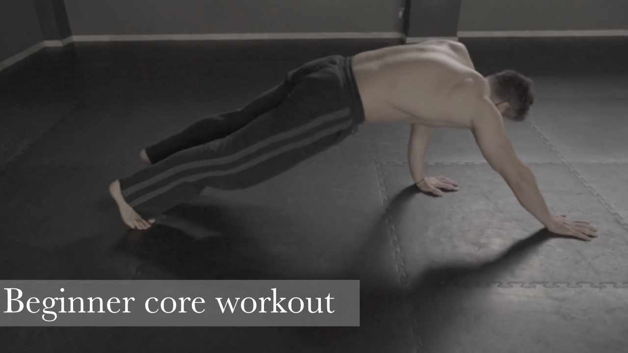 Beginner core workout